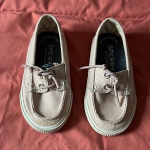 Sperry Lounge Away Jr toddler shoes (size 6)